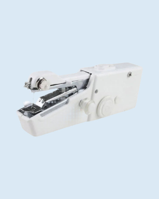 Stitch Handheld Cordless Portable White Sewing Machine