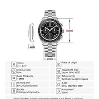 BD Men Silver Stainless Steel Strap Watch