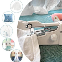 Stitch Handheld Cordless Portable White Sewing Machine