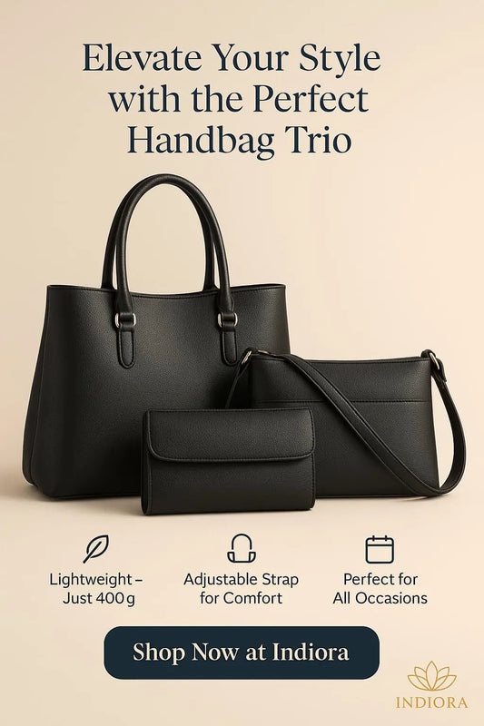 3-Pcs Handbags Set for Women