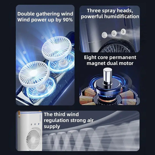 Double-Ended Spray Fan